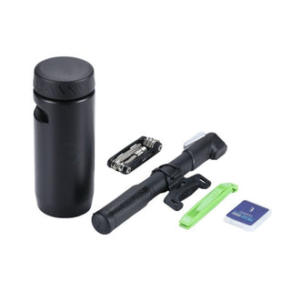 BBB Cycling BSB-64 Set Combi Set Tools & Tubes L Saddlebag Toolkit - Black