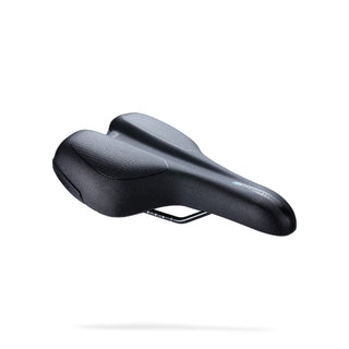 BBB Cycling BSD-115 Touring Plus Ergnomic Memory Foam Saddle - Black
