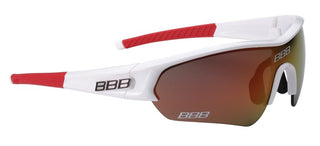 BBB Cycling BSG-43.4392 Select Team Sports Glasses - White/MLC Red