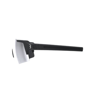 BBB Cycling BSG-70B-NS Full View HC Smoke Sports Glasses - Silver