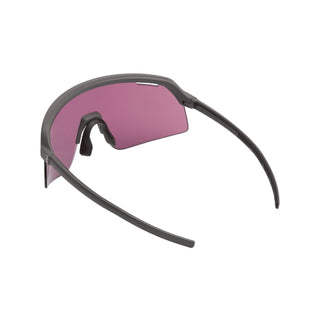 BBB Cycling Valor Sports Glasses Flux Blue MLC Lens + Clear Lens - Dark Grey