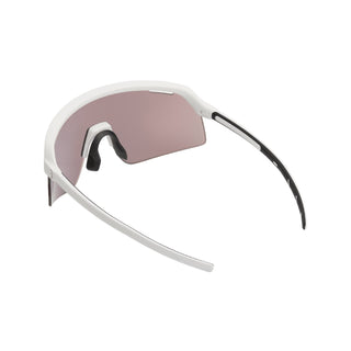 BBB Cycling Valor Sports Glasses Flux Red MLC Lens + Extra Clear Lens - Matt White
