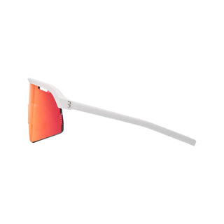 BBB Cycling Valor Sports Glasses Flux Red MLC Lens + Extra Clear Lens - Matt White