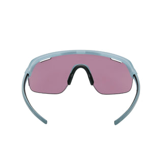 BBB Cycling ARC Matt Trans Sports Glasses Flux Blue MLC Lens + Extra Clear Lens - Ice Blue