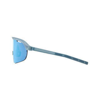 BBB Cycling ARC Matt Trans Sports Glasses Flux Blue MLC Lens + Extra Clear Lens - Ice Blue