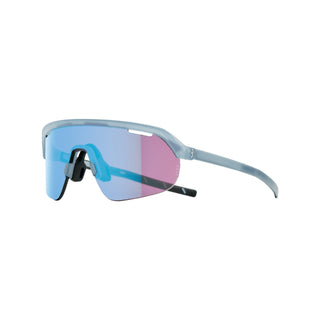 BBB Cycling ARC Matt Trans Sports Glasses Flux Blue MLC Lens + Extra Clear Lens - Ice Blue