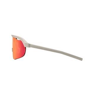 BBB Cycling ARC Sports Glasses Flux Red MLC Lens + Extra Clear Lens - Matt Warm Grey
