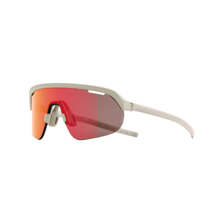 BBB Cycling ARC Sports Glasses Flux Red MLC Lens + Extra Clear Lens - Matt Warm Grey