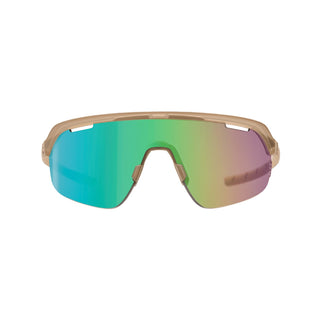BBB Cycling ARC Sports Glasses Flux Green MLC Lens + Extra Clear Lens - Smoke