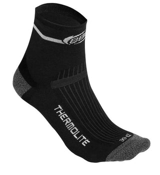 BBB Cycling BSO-11 Thermo Feet Short Socks - Black/Blue