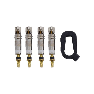 BBB Cycling BTI-161 Tubeless Valve Core Set 4 Pcs W/Tool