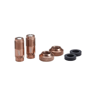 BBB Cycling Valve Core Caps Set 2pc - Copper