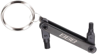 BBB Cycling BZP-BTL-KEYHANGER Folding Tool Key Ring Hanger - Black