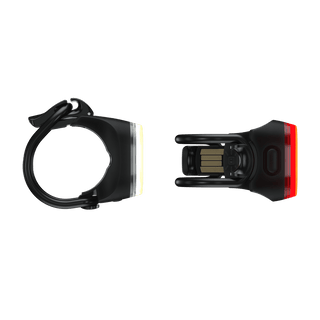 Knog Blinder Mini 50/30 USB Rechargeable Light Set Cross Light Pattern