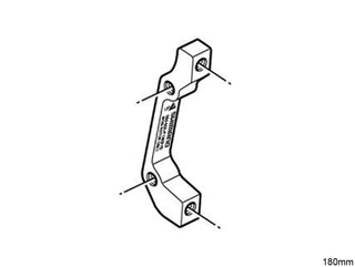 Shimano F160P/SA Disc Brake Mount Adaptor 180mm
