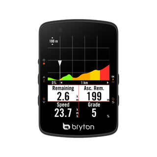 Bryton Rider 550E GPS Cycling Computer - Black