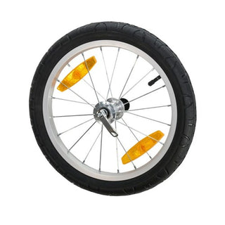 Burley Wheel Assembly 16 Alloy Wheel Quick Release - Silver