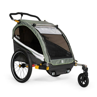 Burley D'Lite X Double Trailer - Green