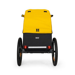 Burley Bee Single Bike Trailer - Yellow/Black