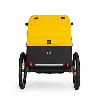 Burley Bee Double Bike Trailer - Yellow/Black