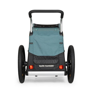 Burley Bark Ranger Trailer - Black/Turquoise Matt