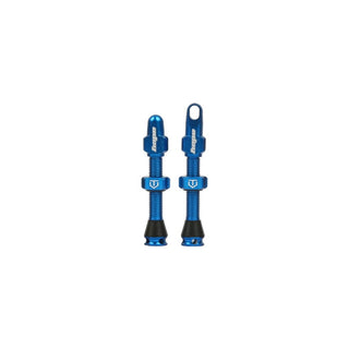 Hope Tubeless Valve Pair - 40MM Blue