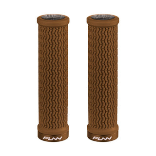 FUNN Holeshot Lock On Grips - Brown