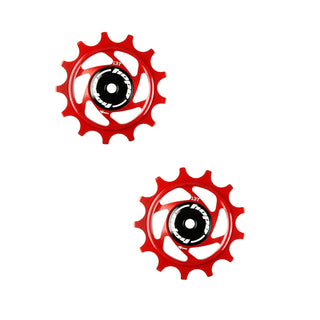 Hope Jockey Wheels Pair - 13 Teeth Red