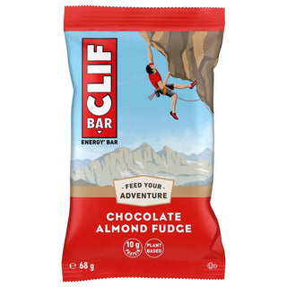Clif Energy Bars Protein Snack 12 Pack - Chocolate Almond Fudge