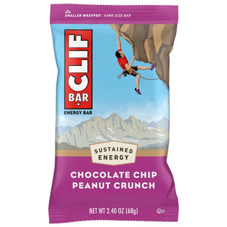 Clif Energy Bars Snack 12 Pack - Chocolate Chip Peanut Crunch