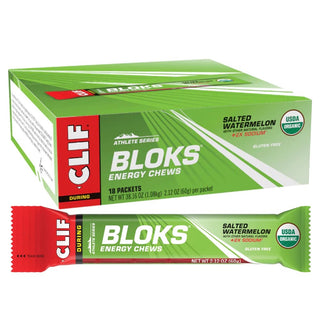 Clif Bloks Energy Chews 18 Pack - Salted Watermelon