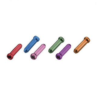 Jagwire Inner Cable Tips - Assorted Colours - 500 Per Bottle