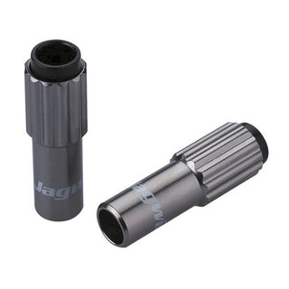Jagwire Mini Alloy In-Line Gear Adjusting Barrel - 2 Per Pack