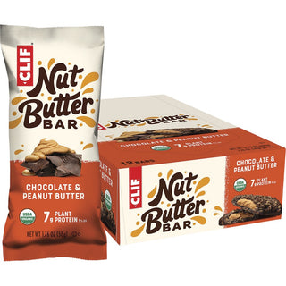 Clif Nut Butter Bar 12 Pack - Chocolate and Peanut Butter