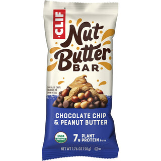 Clif Nut Butter Bar 5 Pack - Chocolate Chip and Peanut Butter