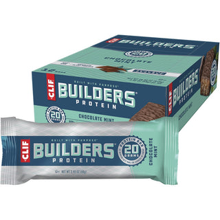 Clif Builders Gluten Free Bar 12 Pack - Chocolate Mint