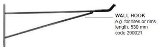 Cyclus Tools Wall Hook, E.G. For Tires Or Rims