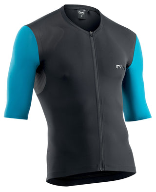Northwave Extreme Jersey Short Sleeve - Black/Blue