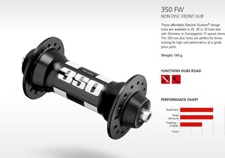 DT Swiss DT350 Non Disc 5/100 20H QR