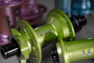 DT Swiss 350 Deg Green Hub Set 15/110+12/148B 32H 6 Bolt XD