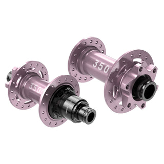 DT Swiss 350 Deg Pink Hub SET 15/110+12/148B 32H 6 Bolt XD