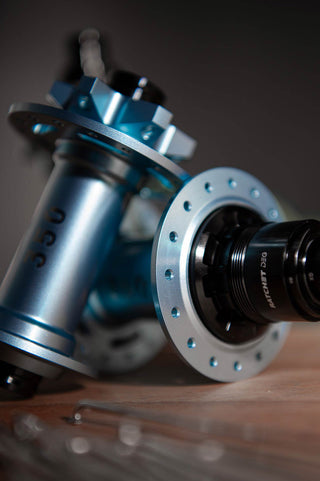 DT Swiss 350 Deg Turquoise Hub Set 15/110+12/148B 32H 6 Bolt XD