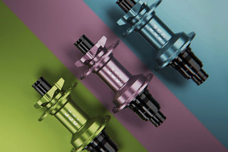 DT Swiss 350 Deg Turquoise Hub Set 15/110+12/148B 32H 6 Bolt XD