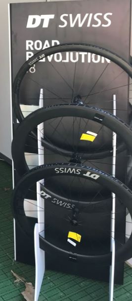 DT Swiss Promo Display 6 Wheels Road Revolution