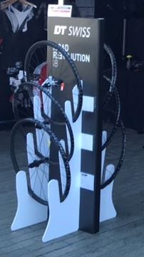 DT Swiss Promo Display 6 Wheels Road Revolution