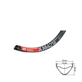 DT Swiss Rim XM421 29 32H 25 Wide