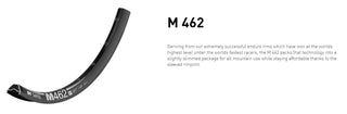 DT Swiss Rim M462 27.5 28H 25 Wide