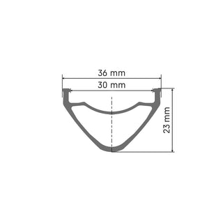 DT Swiss Rim FR571 27 30 Wide 32H