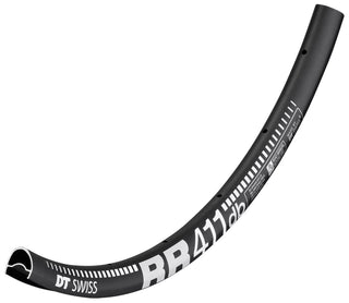 DT Swiss Rim RR411 Asymmetric 28h Disc DB 700c
