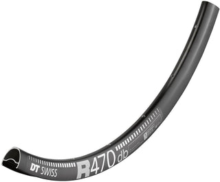 DT Swiss Rim R470 DB 32h 700c - Black
